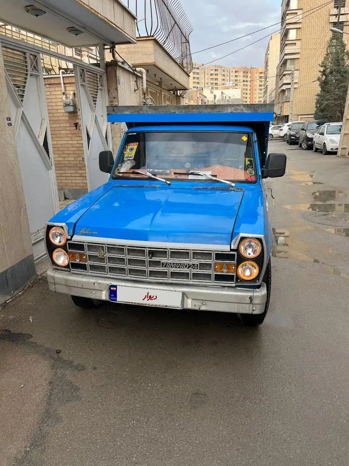 نیسان آبی مدل ۸۹ دوگانه|خودرو سواری و وانت|سمیرم, |دیوار
