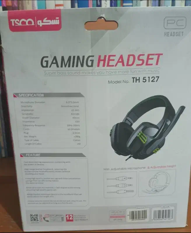 هدست تسکو TH5127|کنسول، بازی ویدئویی و آنلاین|ری, ظهیرآباد|دیوار