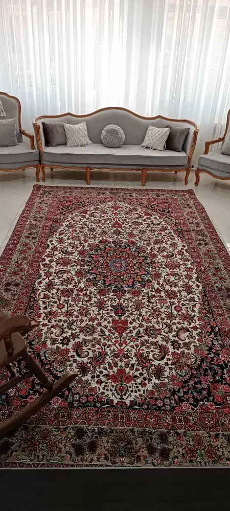 فرش دست بافت بیجاردهگلان(جفت خاص سایز بزرگ ۸ متری)|فرش|قدس, شهرک فرزان|دیوار