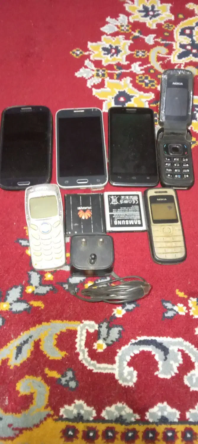 گوشی کارکرده ۶عدد|موبایل|مشهد, گاز|دیوار