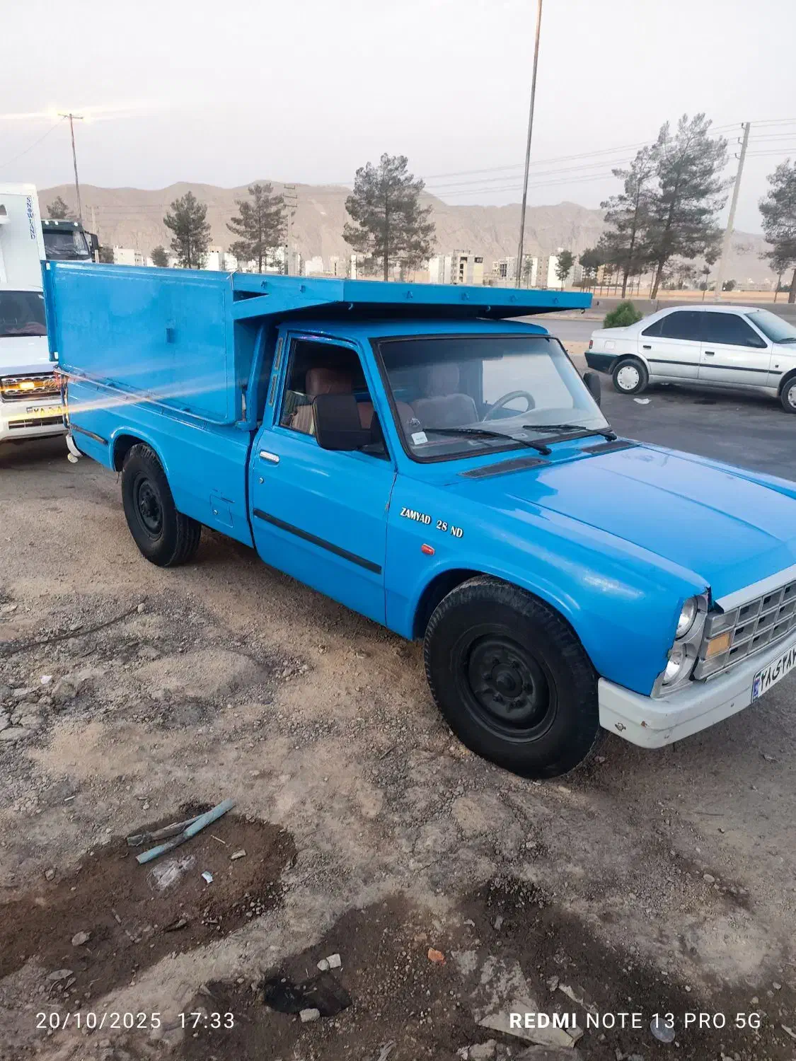 وانت نیسان دیزل مدل 92 زرقان|خودرو سواری و وانت|زرقان, |دیوار