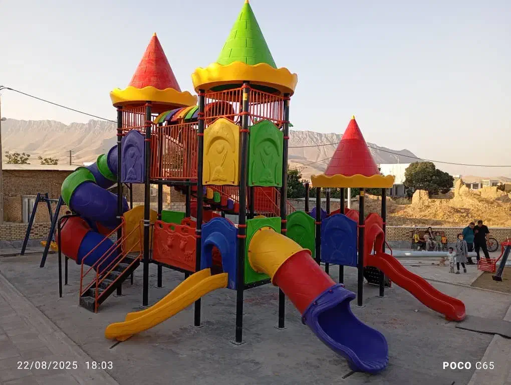 مجموعه بازی پلی اتیلن کودکان کد۲۶۲سرسره کد۲۶۲|اسباب‌‌بازی|اراک, |دیوار