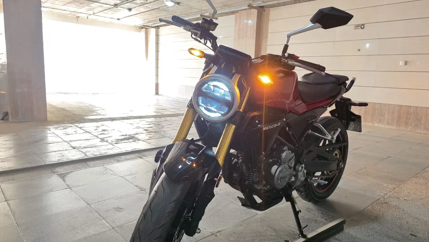 نیکتاز بنلی اپاچی ۲۵۰|موتورسیکلت|شیراز, شهرک گلدشت حافظ‎|دیوار