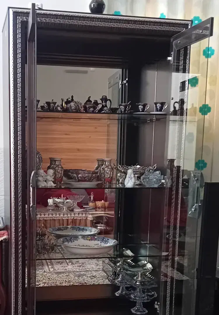 بوفه چوبی|بوفه، ویترین، کنسول|کرمان, |دیوار