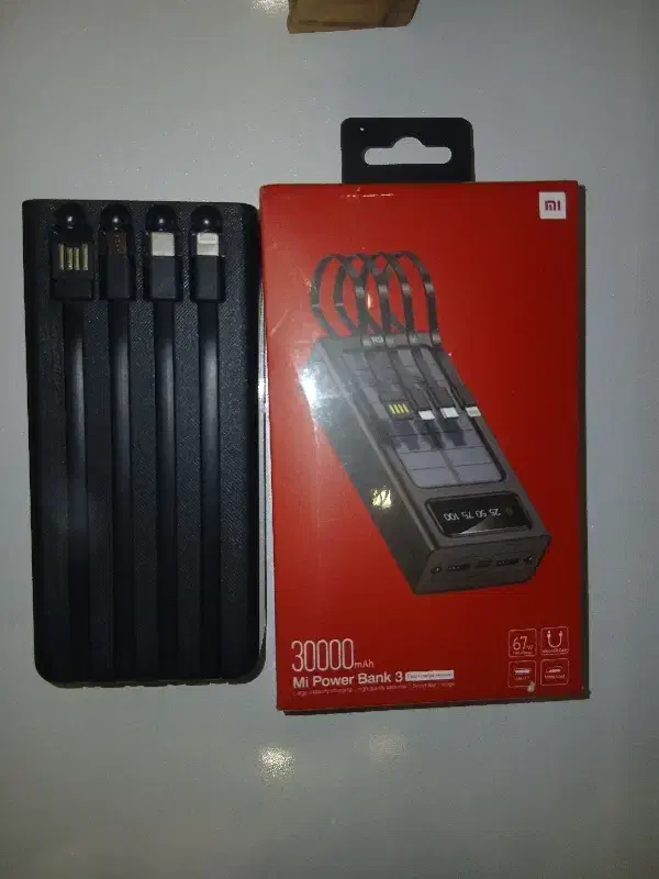پاور بانک اصلی( ۳۰ هزار شیاومی)(پخش عمده و تکی)|لوازم جانبی موبایل و تبلت|قرچک, شهرک طلائیه|دیوار