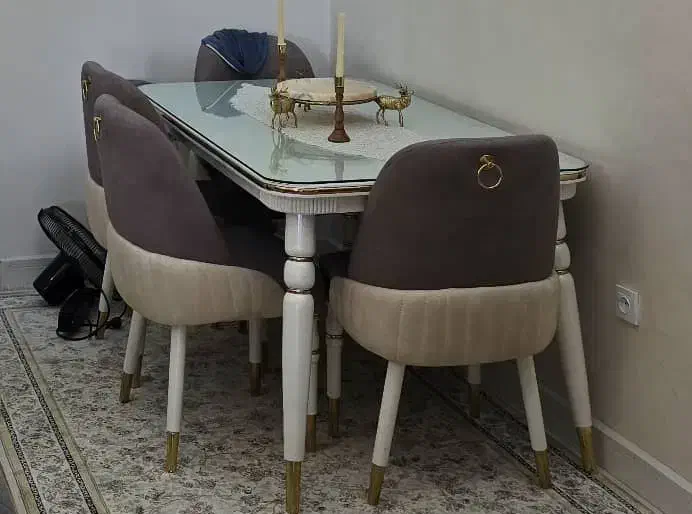 مبل ۷ نفره میز ناهارخوری ۶ نفره|مبلمان خانگی و میز عسلی|تهران, شهرک شهید باقری|دیوار