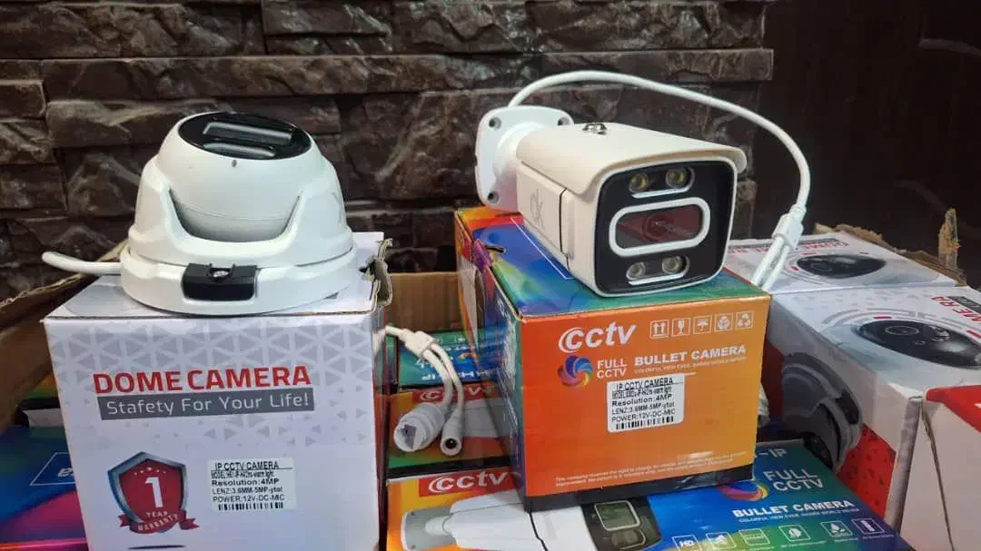 دوربین مداربسته بانصب وکابل / پلاک خوان|دوربین مداربسته|سیرجان, |دیوار