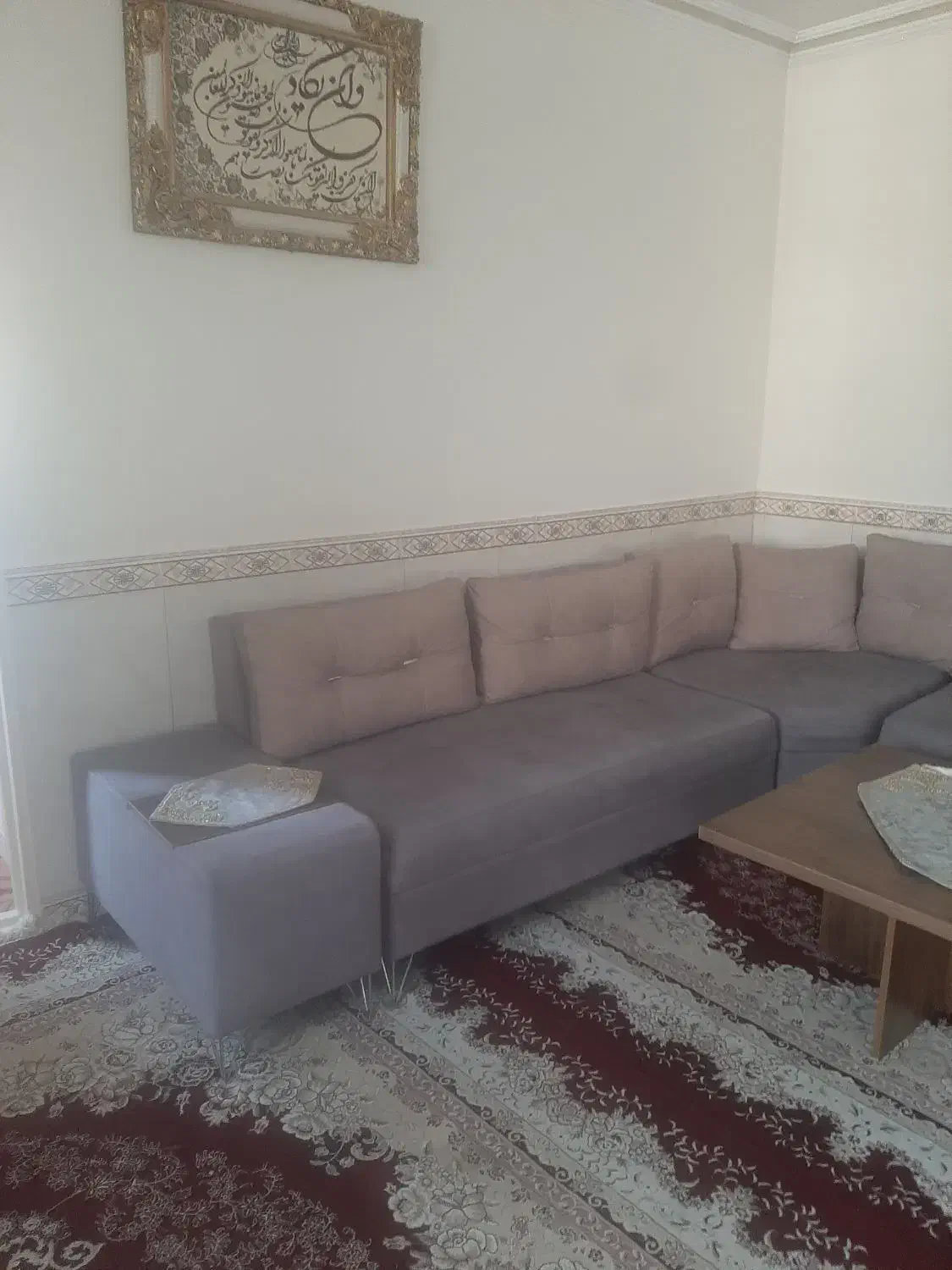 مبل راحتی هفت نفره|مبلمان خانگی و میز عسلی|باغستان, |دیوار