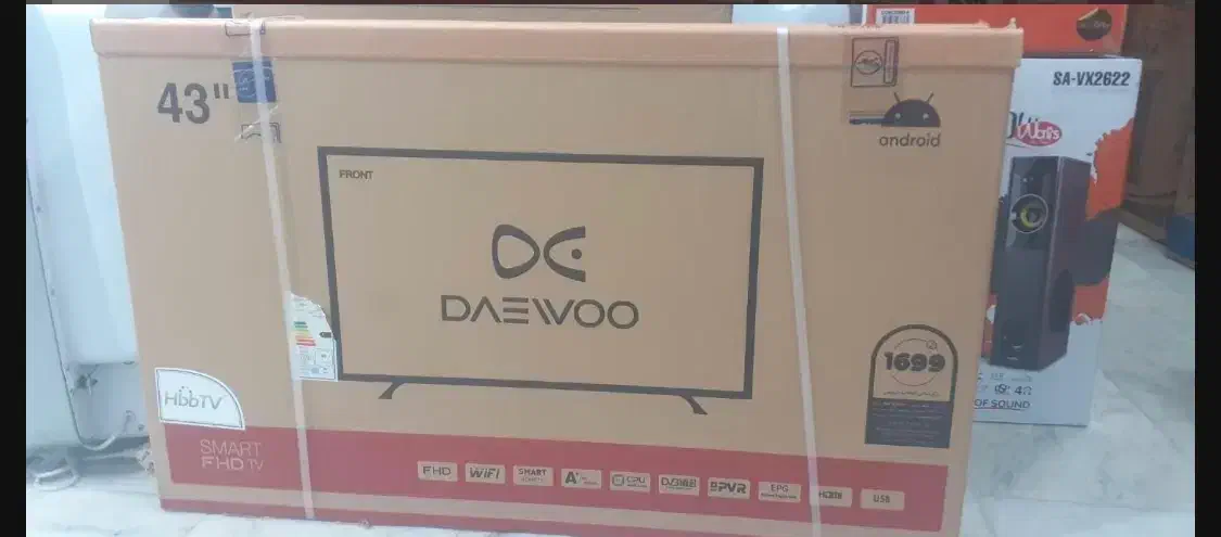 تلویزیون دوو ۴۳ اینچ پلمپ|تلویزیون و پروژکتور|نیشابور, دارایی|دیوار