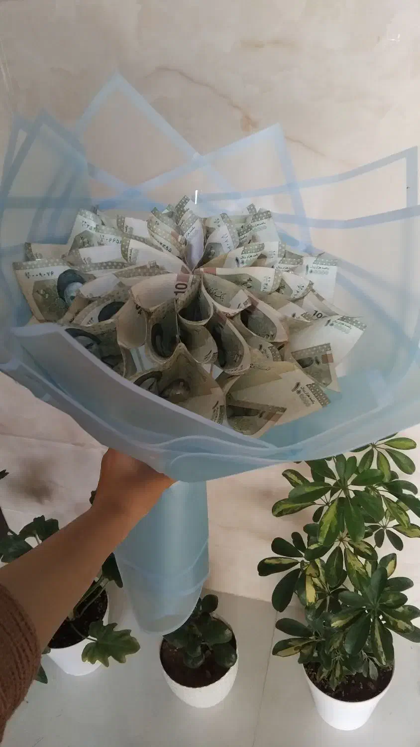 گل روبانی|گل مصنوعی|زرقان, |دیوار