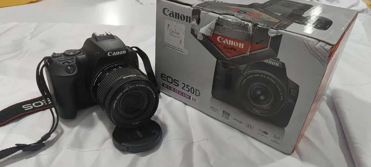 دوربین عکاسی بسیار در حد نو|دوربین عکاسی و فیلم‌برداری|باغستان, |دیوار