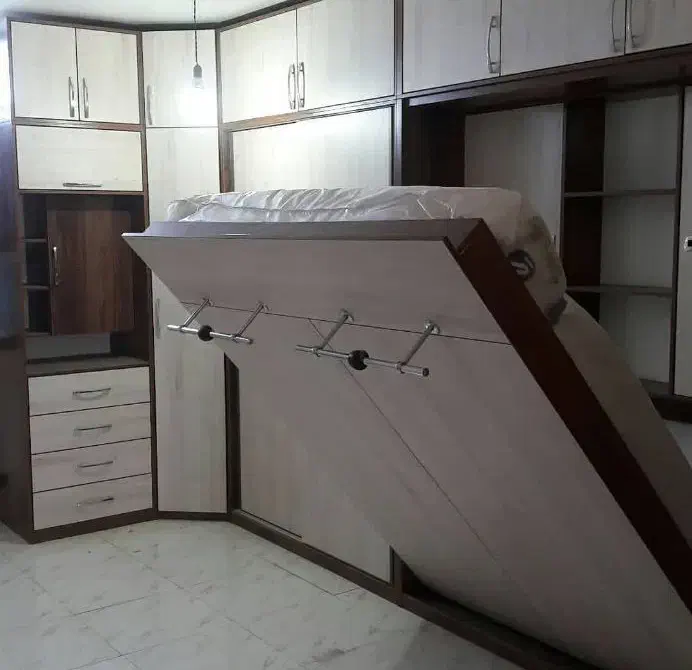 تخت تاشو|تخت و سرویس خواب|شیروان (خراسان), |دیوار