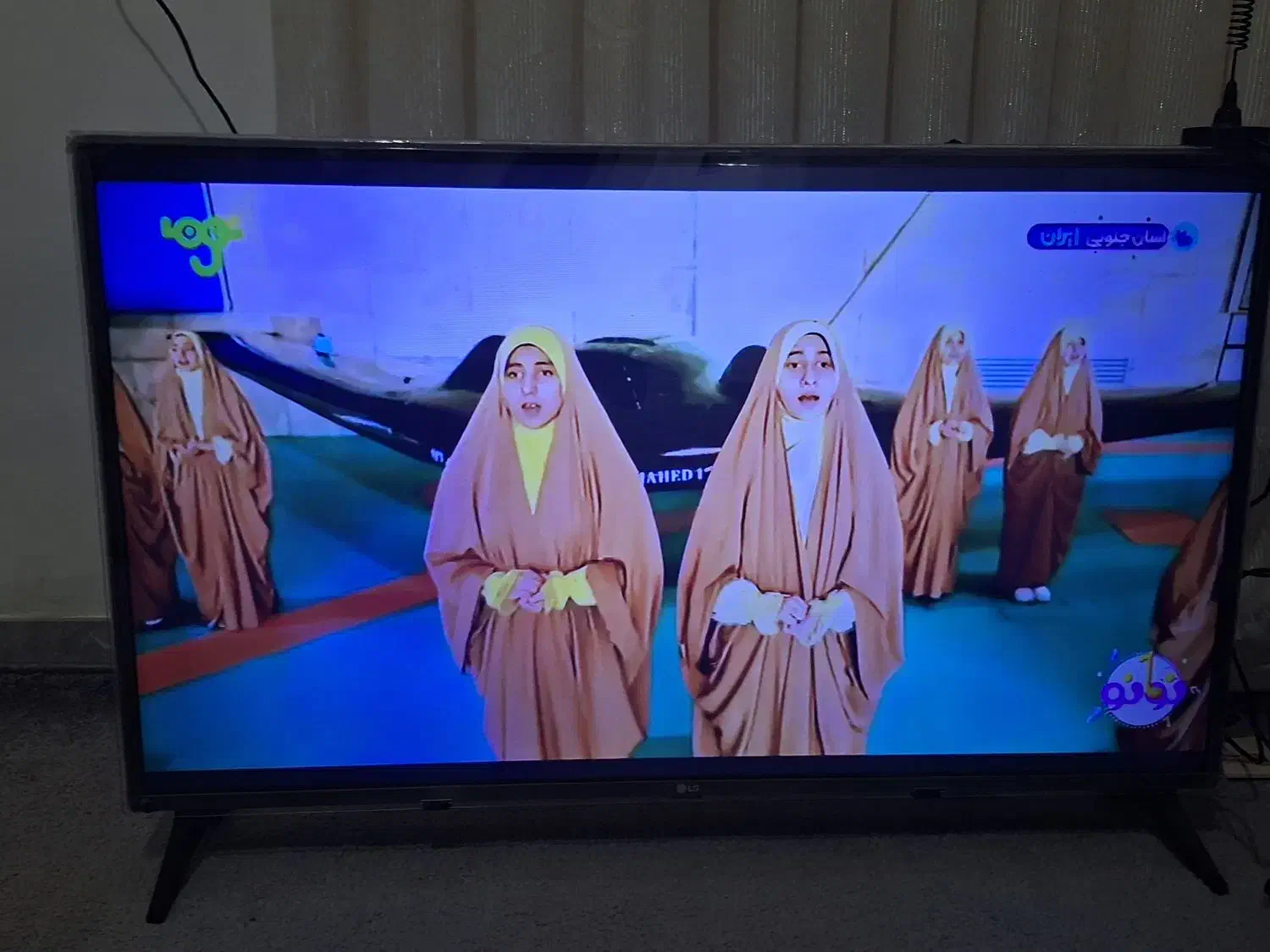 تلویزیون ال جی هوشمند ۴۳ اینچ نو نو به همراه محافظ|تلویزیون و پروژکتور|دهلران, |دیوار