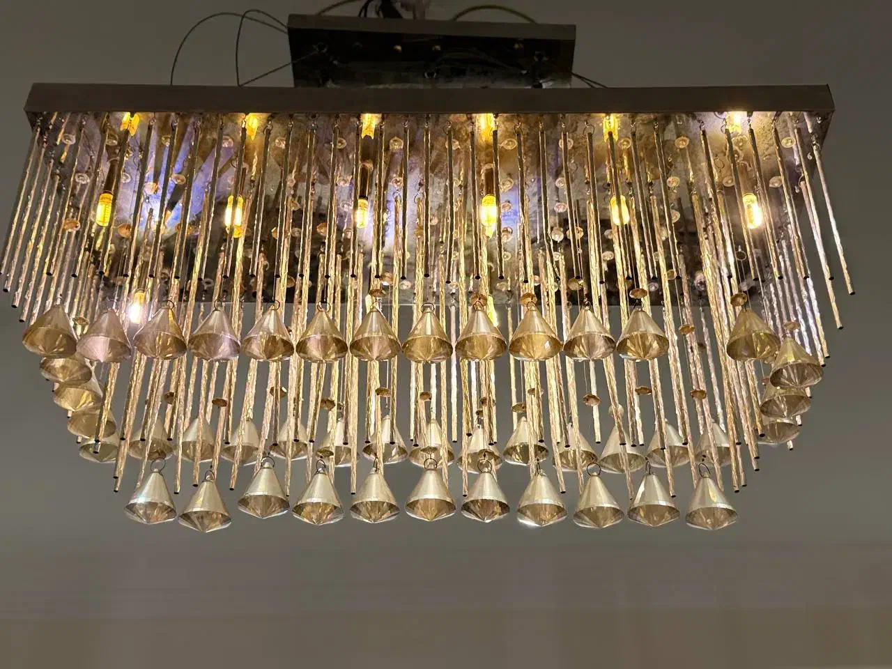 لوستر  کریستالی|لوستر و چراغ آویز|تهران, نازی‌آباد|دیوار