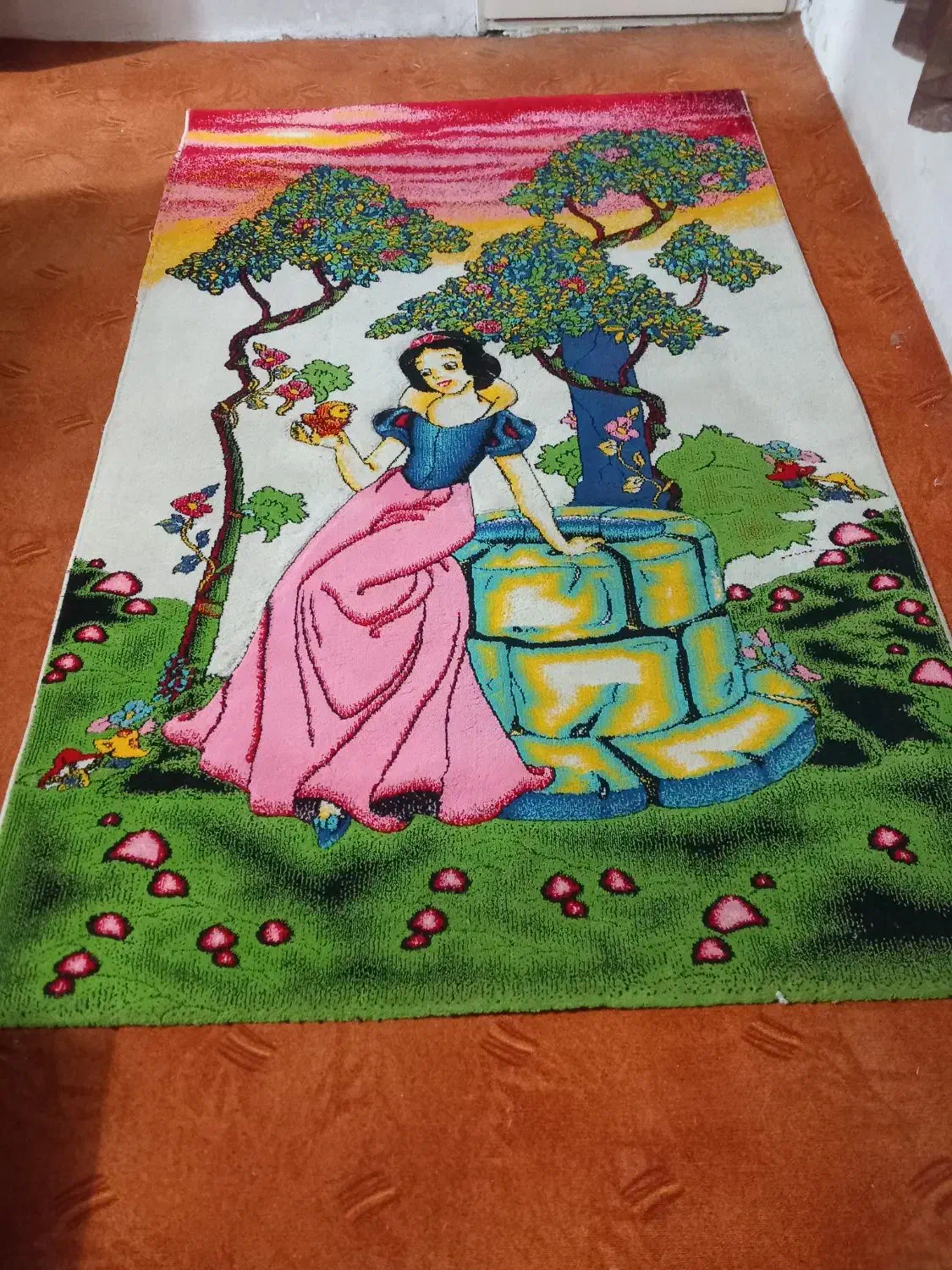 فرش فانتزی|فرش|نیشابور, گنبد سبز|دیوار