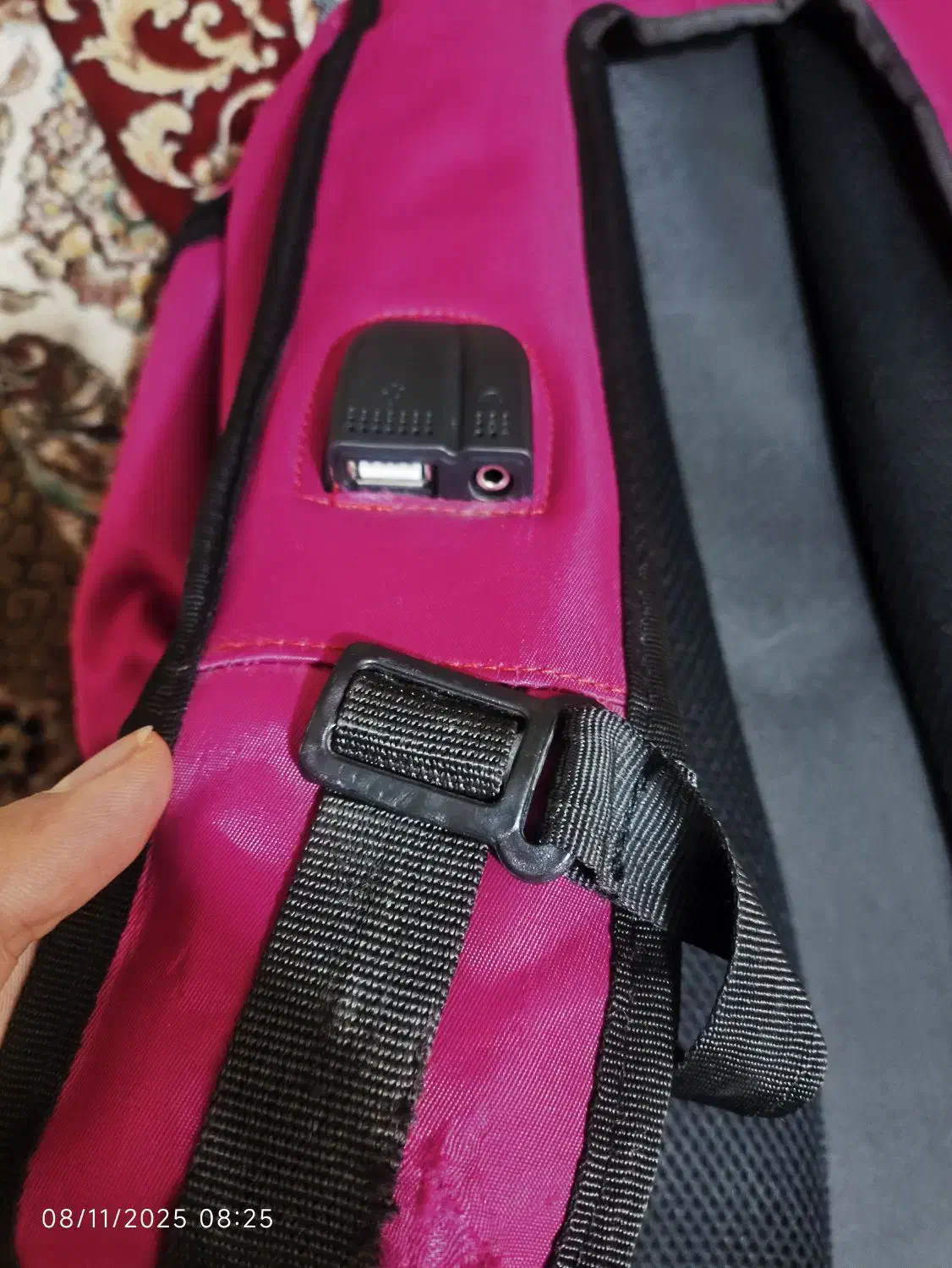 کوله پشتی دخترانه،به خریدار واقعی تخفیف داده میشه|کیف، کفش، کمربند|سیرجان, |دیوار