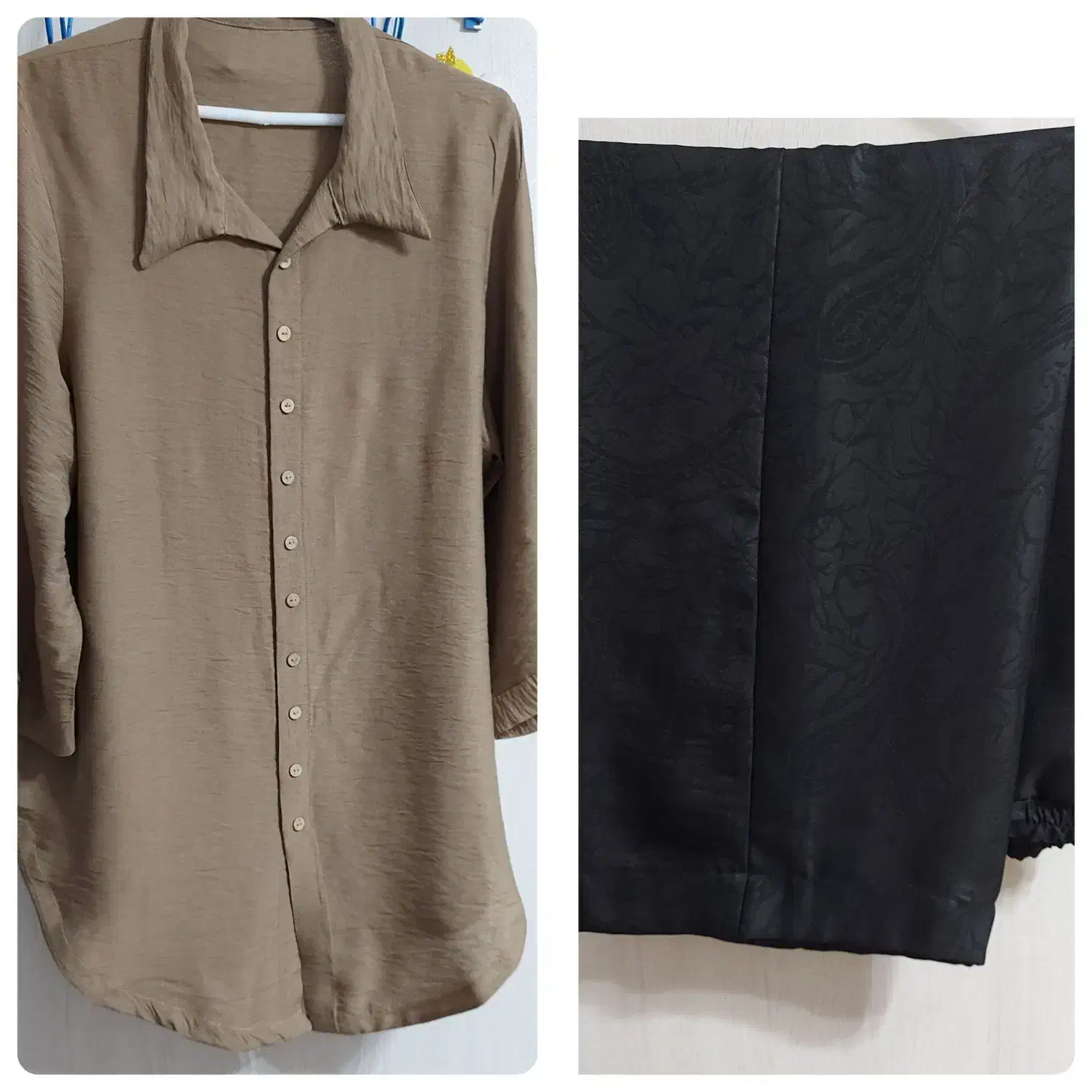 لباس و شال|لباس|رشت, جانبازان|دیوار