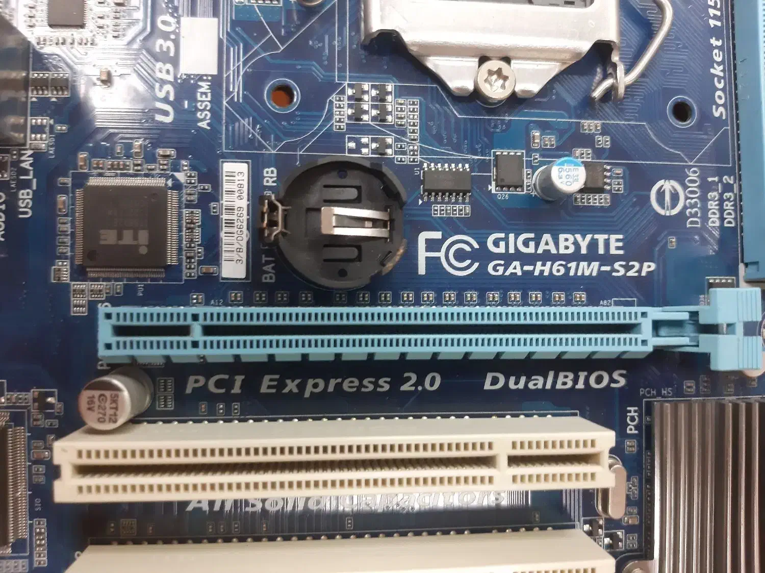 مادربرد گیگابایت h61|قطعات و لوازم جانبی رایانه|قدس, شهرقدس|دیوار