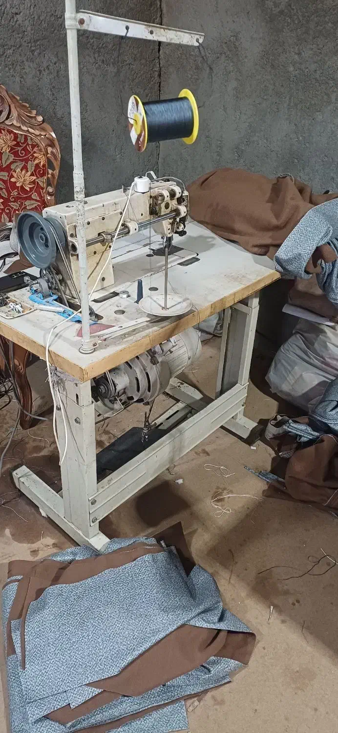 چرخ خیاطی دوپایه صنعتی|چرخ خیاطی و ریسندگی|خوی, |دیوار