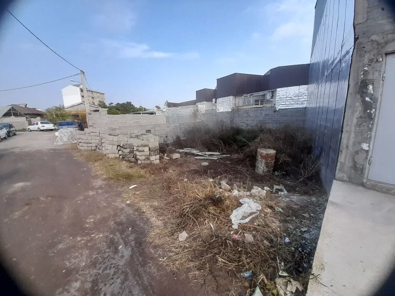 زمین ۱۱۵ متری/۹ متر بر/مسکونی شهری|فروش زمین و ملک کلنگی|خشکبیجار, |دیوار