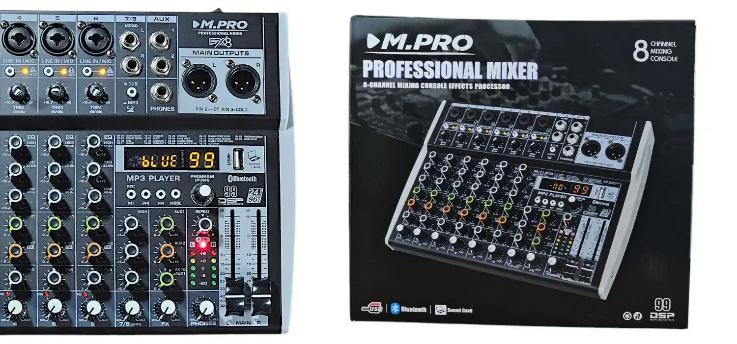 میکسر Mproمدلfx8|سیستم صوتی خانگی|اصفهان, خلجا|دیوار