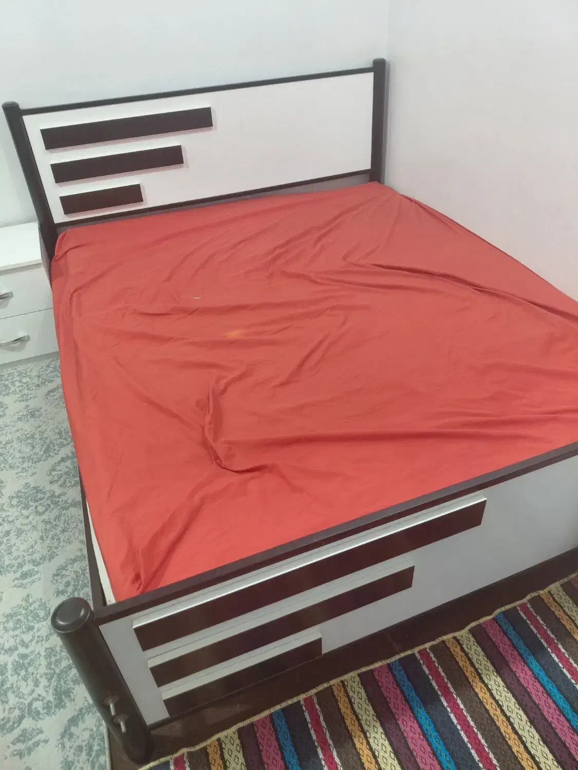 تخت خواب دونفره|تخت و سرویس خواب|اهواز, کوی رمضان|دیوار