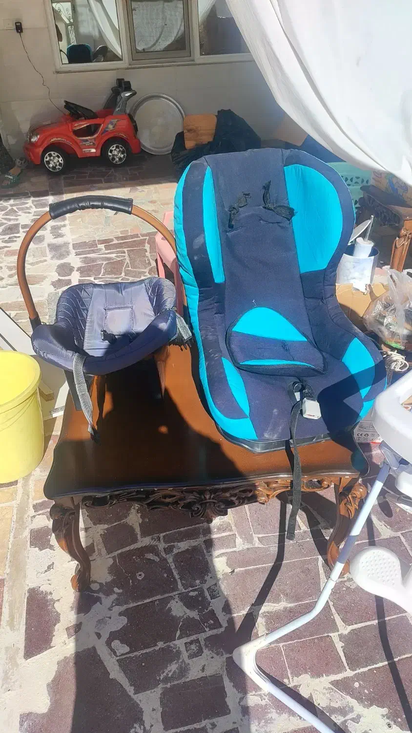 وسایل بچه قیمت خوب میدم|کالسکه و لوازم جانبی|میانه, |دیوار