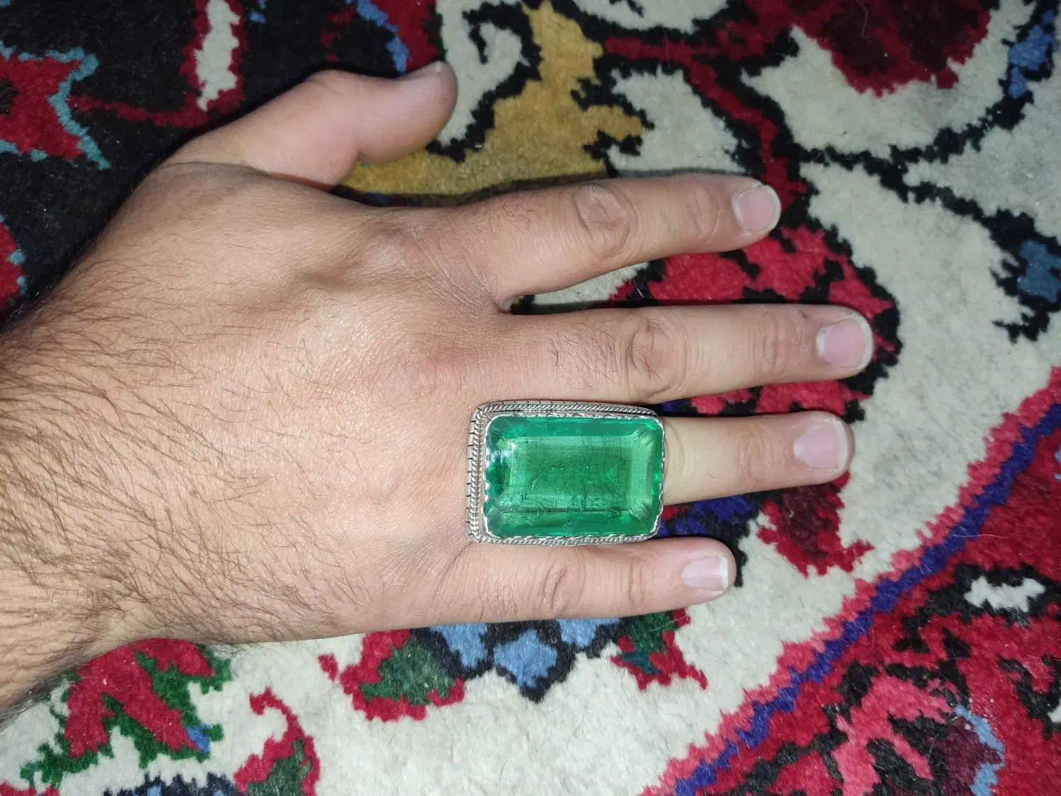 انگشتر زمرد غول پیکر|جواهرات|تهران, پاسداران|دیوار