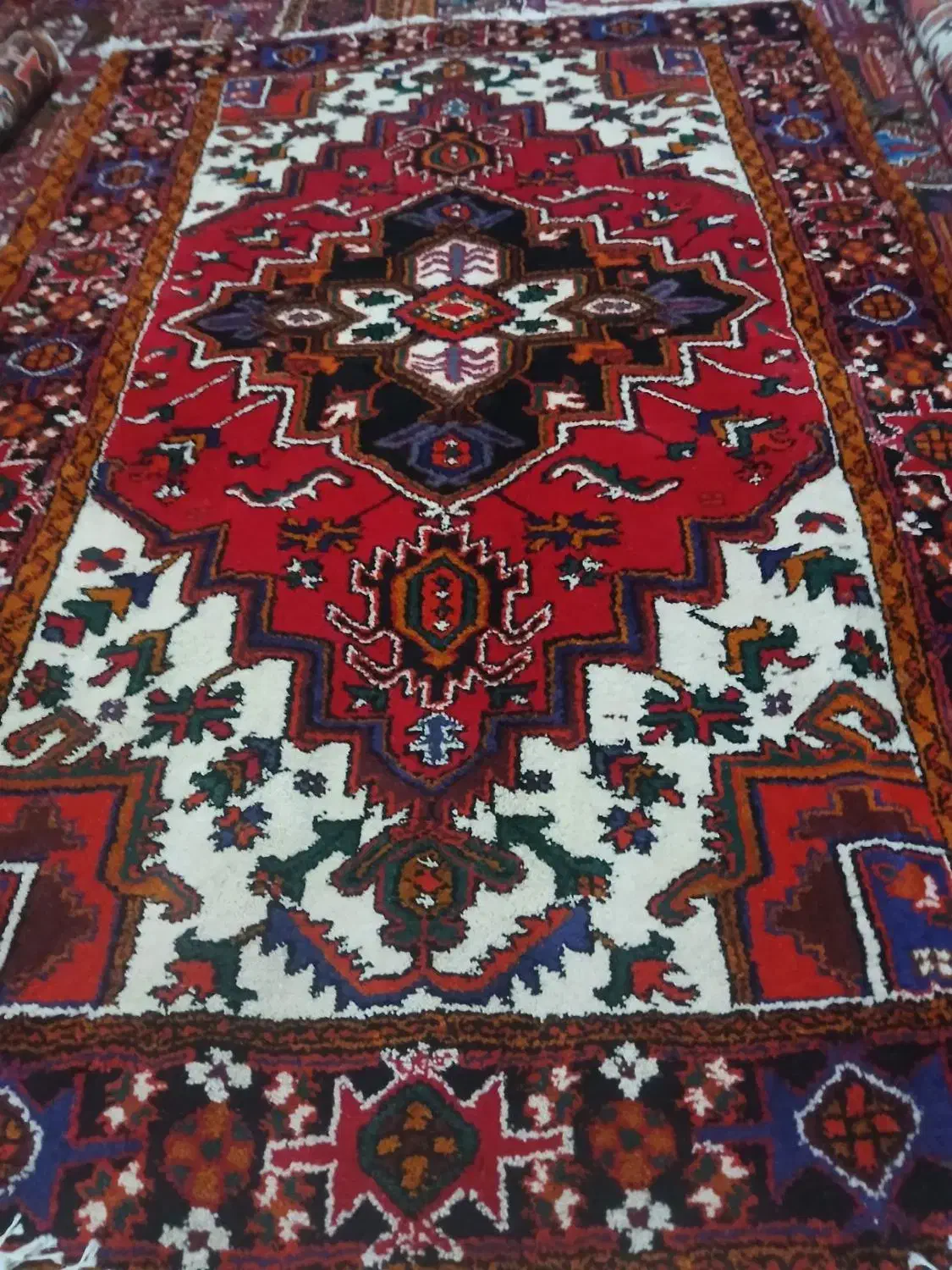 یک جفت فرش دستبافت ۶متری مهربان|فرش|اهر, |دیوار