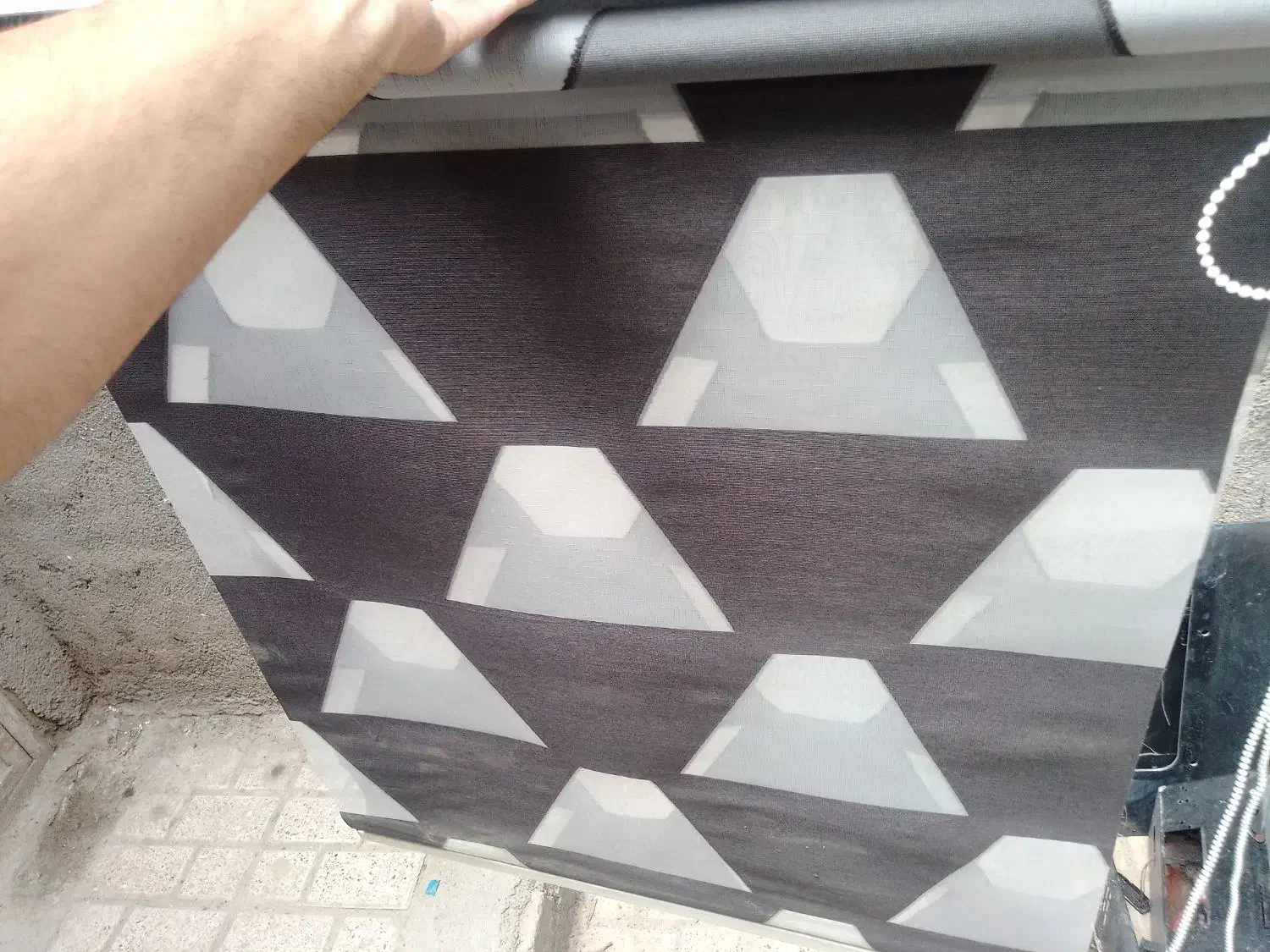 پرده کرکره ای 4عدد|پرده، رانر، رومیزی|مشهد, شهرک مهر آباد|دیوار