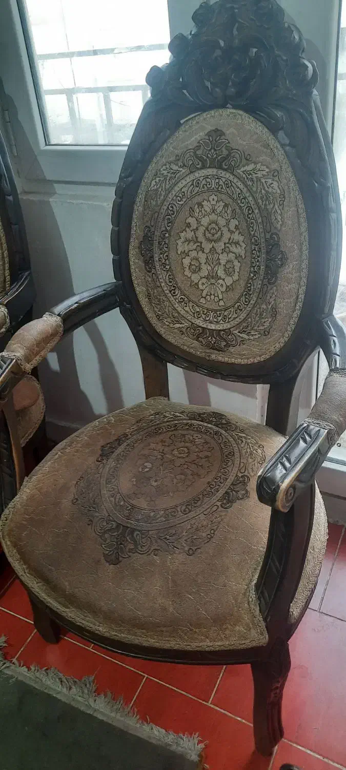 مبل سلطنتی چوب راش|مبلمان خانگی و میز عسلی|بندرعباس, |دیوار