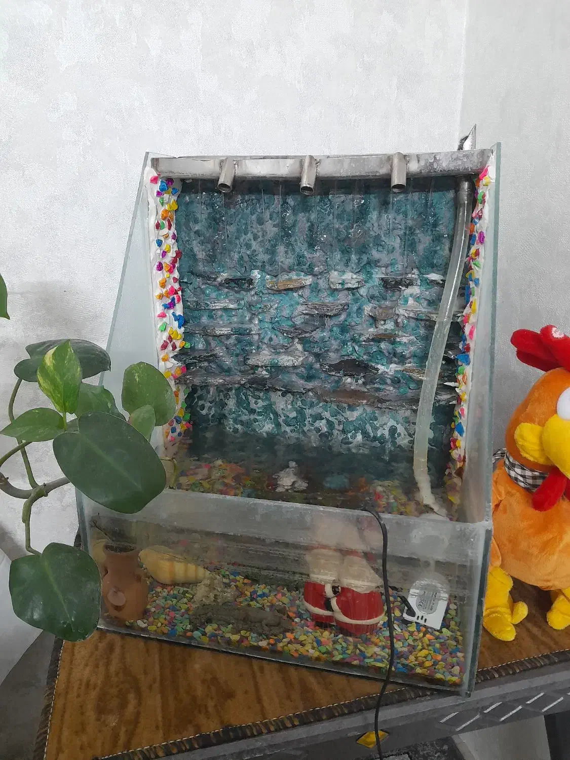 آبنما|ماهی|مشهد, شفا|دیوار