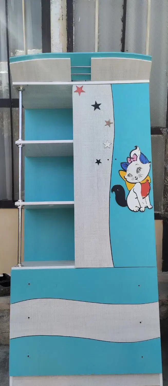 کمد بچه روروک وگهواره|تخت و صندلی بچه|قروه, |دیوار