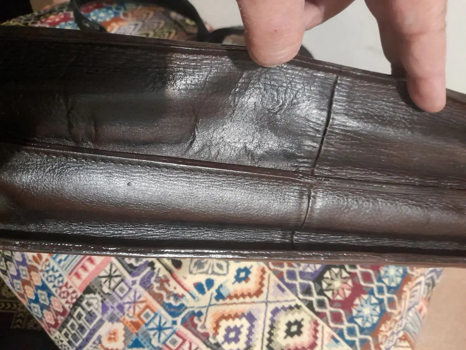 تمام چرم ضخیم ومنعطف|کیف، کفش، کمربند|ماهدشت, |دیوار