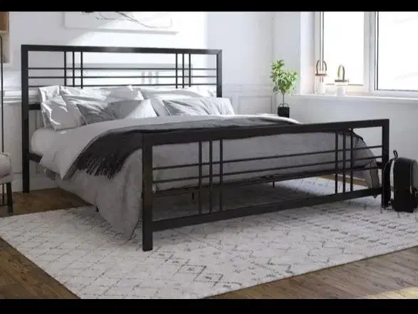 انواع تخت خواب فلزی زیرقیمت فروشگاه|تخت و سرویس خواب|مشهد, گرجی علیا|دیوار