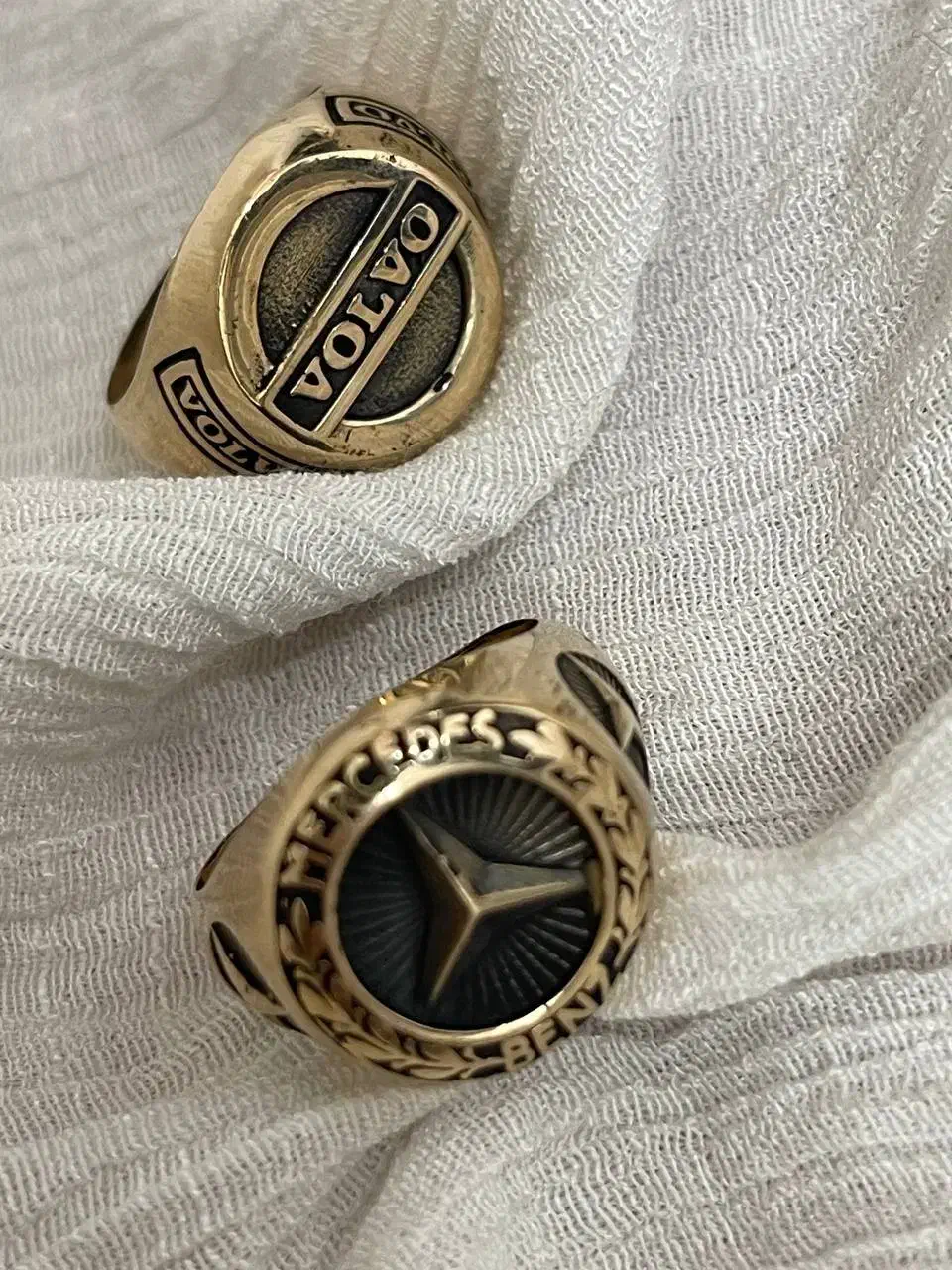 انگشتر بنز و ولوو  استیل|جواهرات|بیرجند, |دیوار