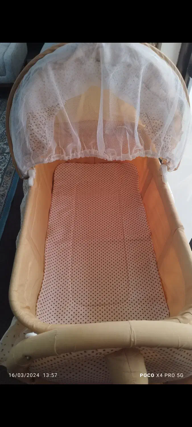 گهواره برقی موزیکال|اسباب و اثاث بچه|نوشهر, |دیوار