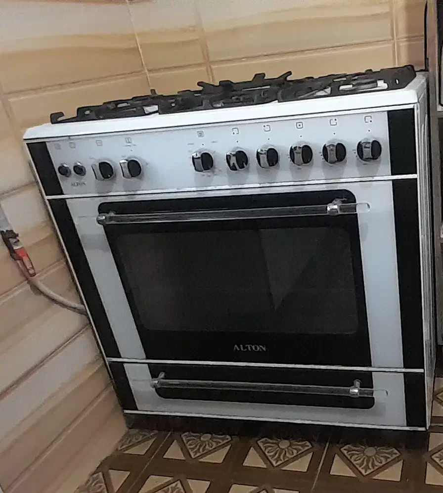 اجاق گاز  و فر پنج شعله  آلتون|اجاق گاز و لوازم برقی پخت‌وپز|لاهیجان, بازکیاگوراب|دیوار