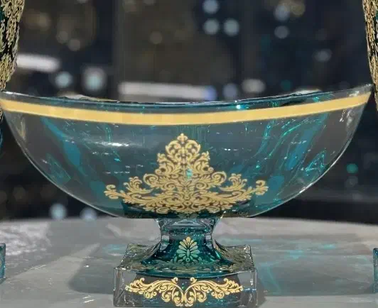 گلدان تک طلا کوب وکاسه ،وارداتی دوپوست|صنایع دستی و سایر لوازم تزئینی|اقبالیه, |دیوار