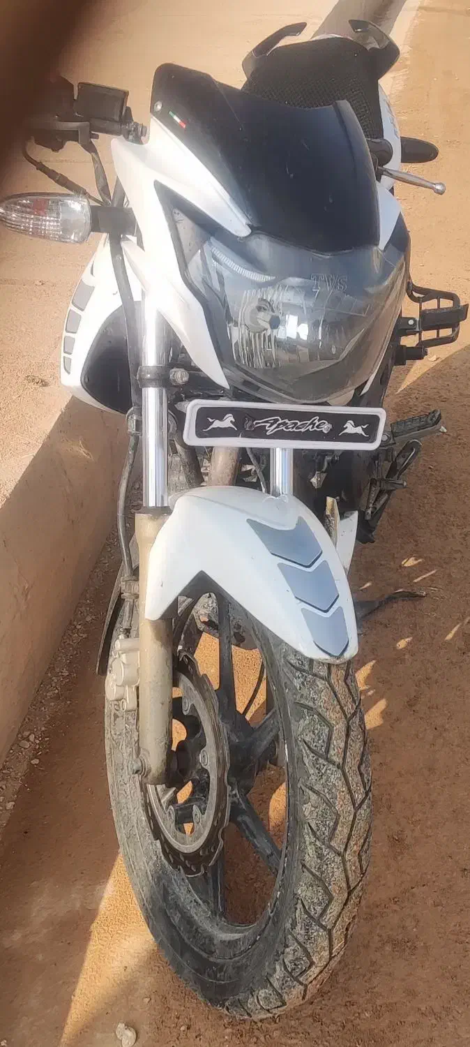 فروش موتورسیکلت اپاچی مزایده ای|موتورسیکلت|کنگاور, |دیوار