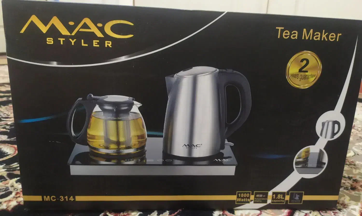 چای ساز برند مک استایلر|سماور، چایساز، قهوهساز|بیجار, |دیوار