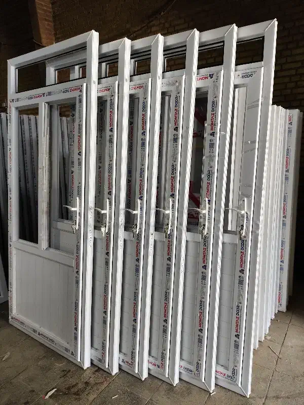 درب پنجره پی وی سیpvc عمده و تکی|مصالح و تجهیزات ساختمان|بهارستان, |دیوار