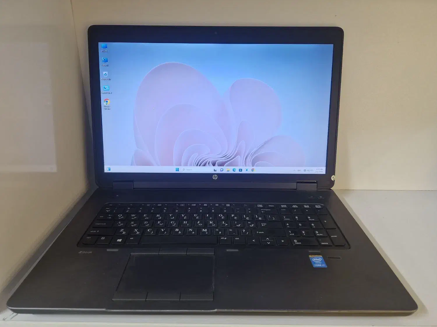 لپ تاپ HP i7|رایانه همراه|پرند, فاز ۴|دیوار