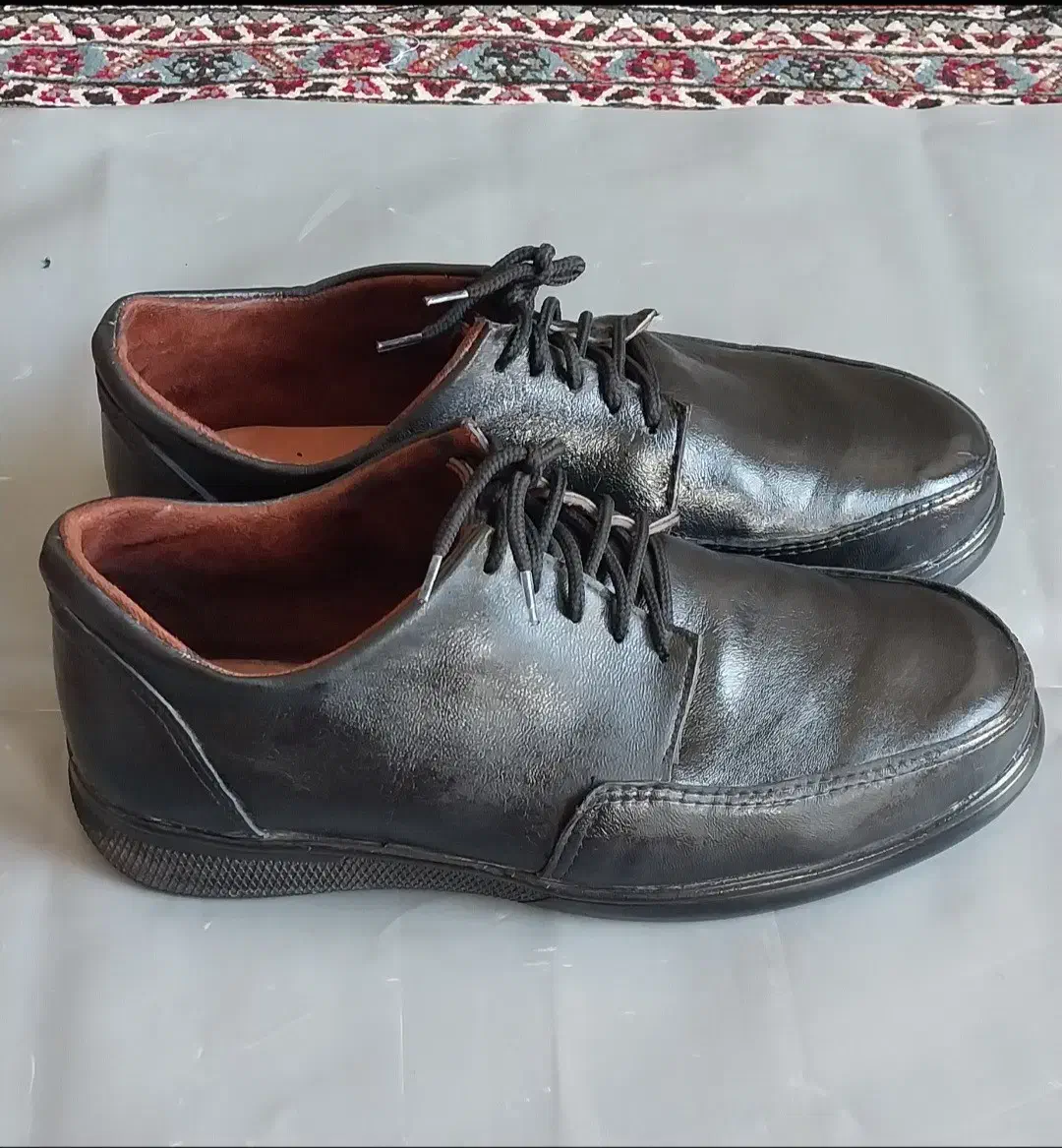 کفش چرم مردانه سایز 43|کیف، کفش، کمربند|مشگین شهر, |دیوار