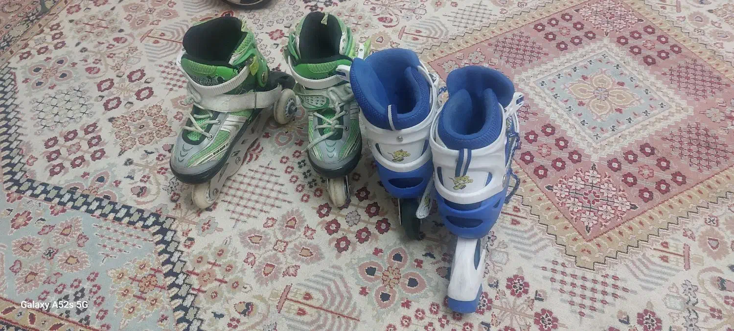 دو جفت کفش اسکیت|دوچرخه، اسکیت، اسکوتر|تهران, زعفرانیه|دیوار