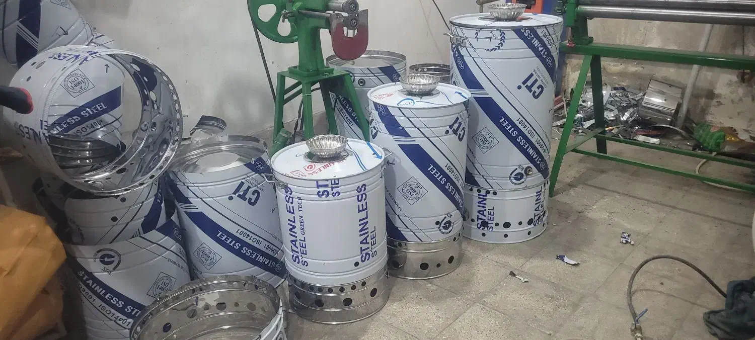 سماورهیئتی بزرگ استیل گازی وبرقی برای سوپریومساجد|سماور، چایساز، قهوهساز|مشهد, کوی دروی|دیوار