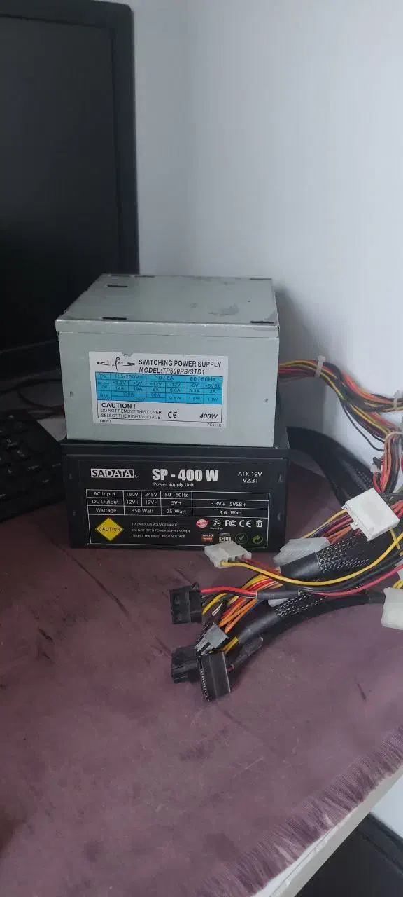 دو عدد پاور 400W ( جدا هم میفروشم )|قطعات و لوازم جانبی رایانه|تهران, بیسیم|دیوار