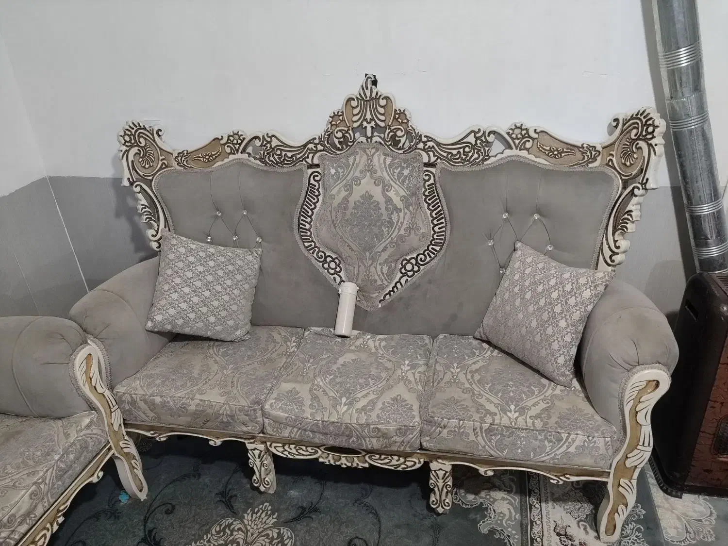 مبل سلطنتی  طوسی|مبلمان خانگی و میز عسلی|پاکدشت, پاکدشت (مامازند)|دیوار