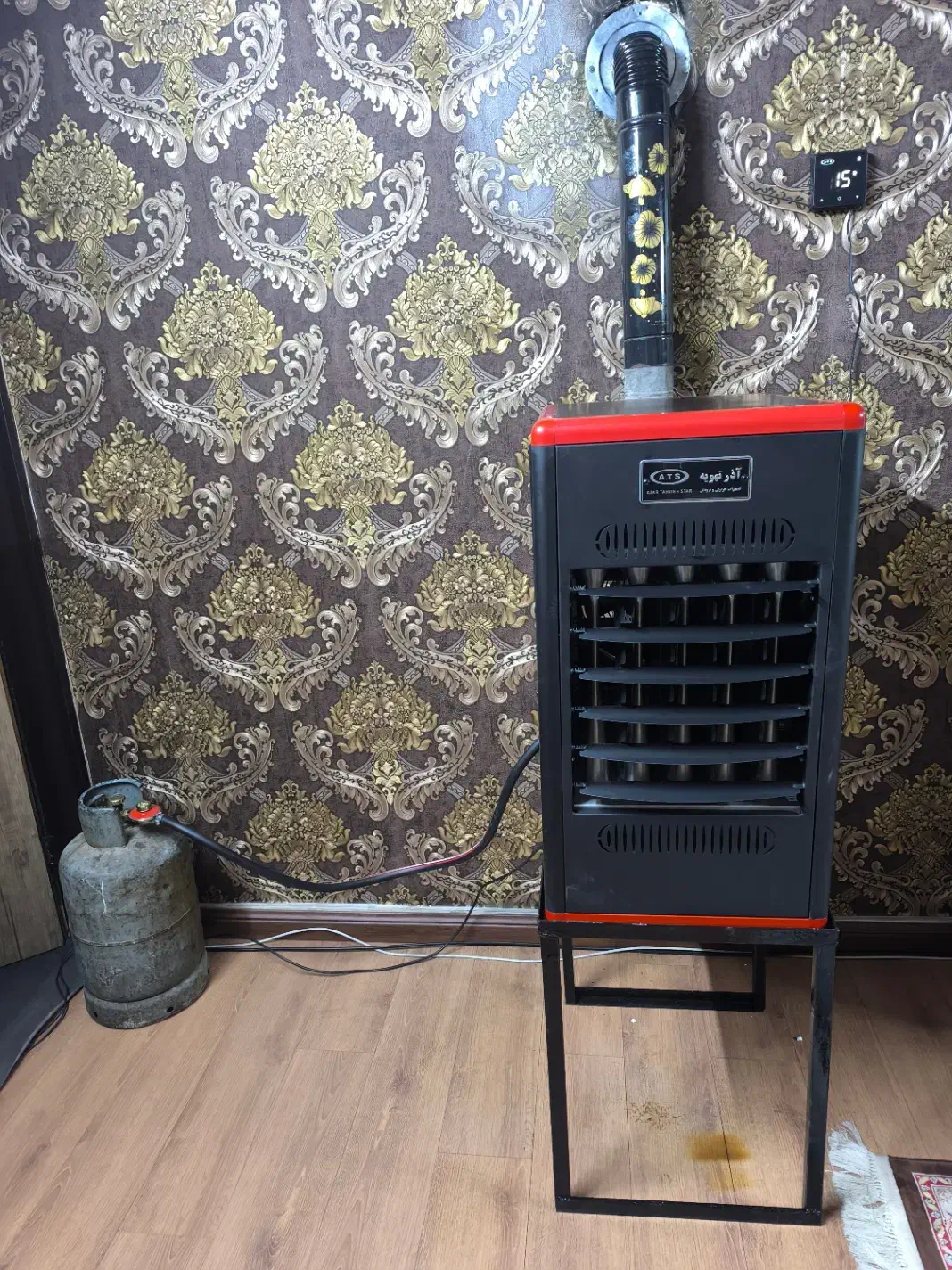 هیتر گازی آذر تهویه و انرژی|بخاری، هیتر، شومینه|کرج, حصارک پایین|دیوار