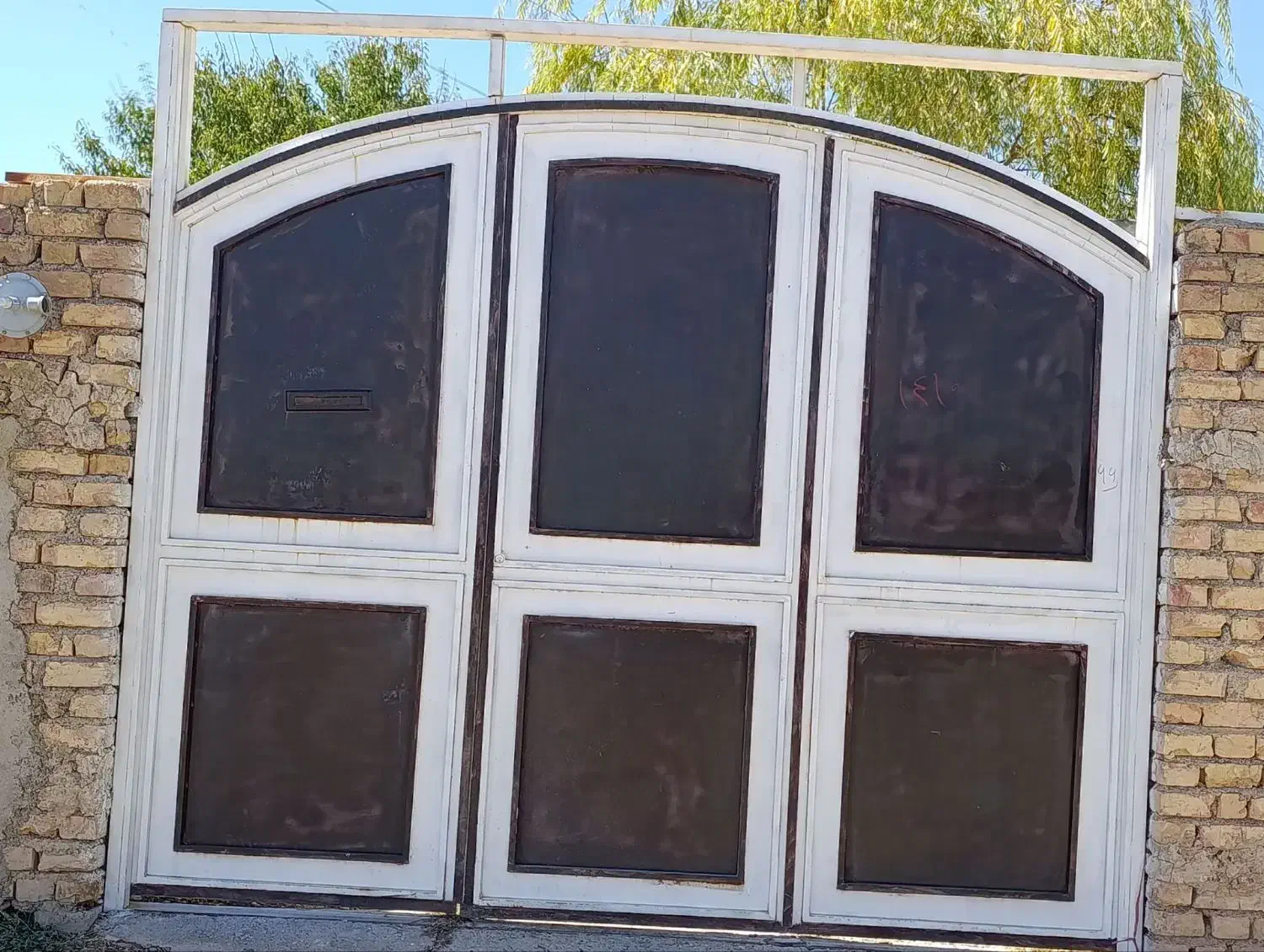 درب حیاط|مصالح و تجهیزات ساختمان|قیدار, |دیوار